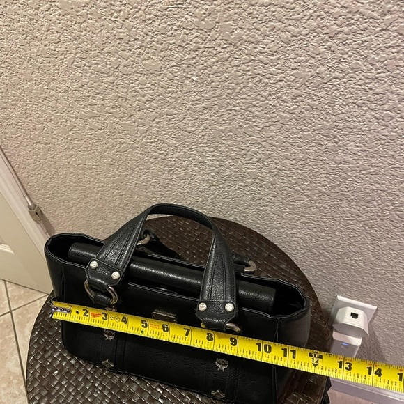 Authentic MCM Handbag with silver hardware studs - Picture 7 of 11